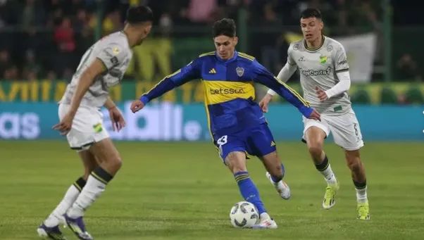 Boca igualó 2-2 ante Defensa y Justicia en Florencio Varela