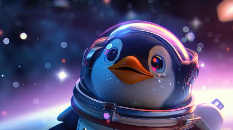 El Telescopio Espacial James Webb detectó un magnífico “pingüino espacial” a 25 millones de años luz