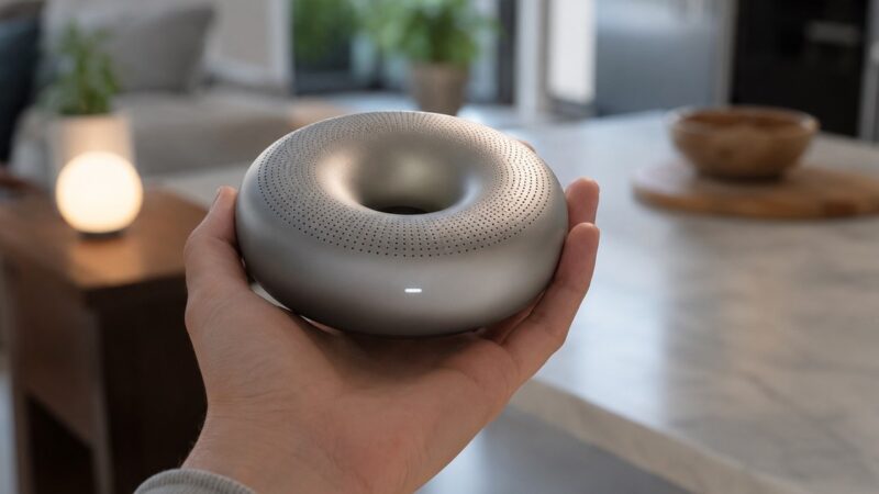 Confirman cómo será el nuevo dispositivo físico de OpenAI: un parlante sin pantalla, con forma de dona y movimiento propio