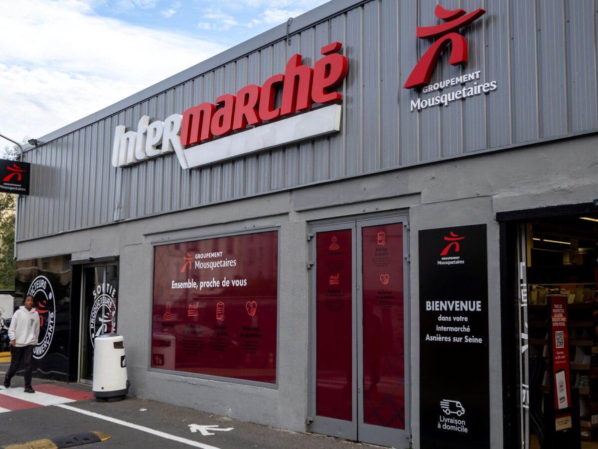Intermarché, uno de los supermercados afectados
