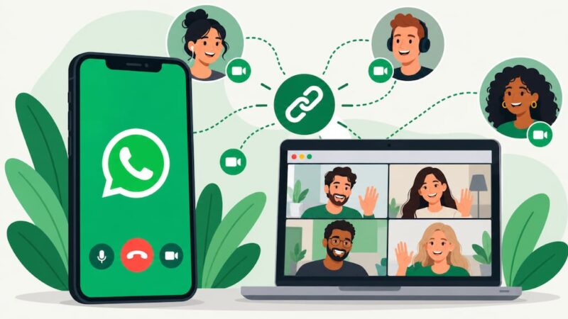 WhatsApp ya permite hacer llamadas con personas que no tienen cuenta en la aplicación